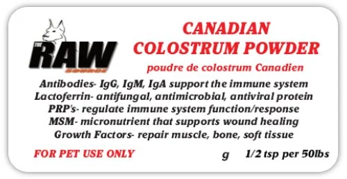 Canadian Colostrum Powder- 150g - Image 2